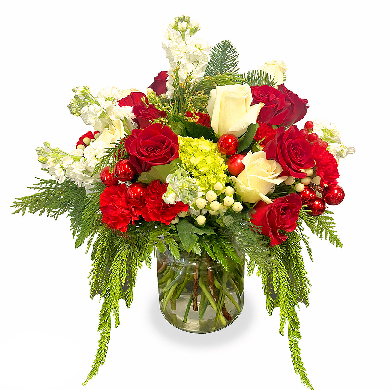 Christmas in Reds and Whites