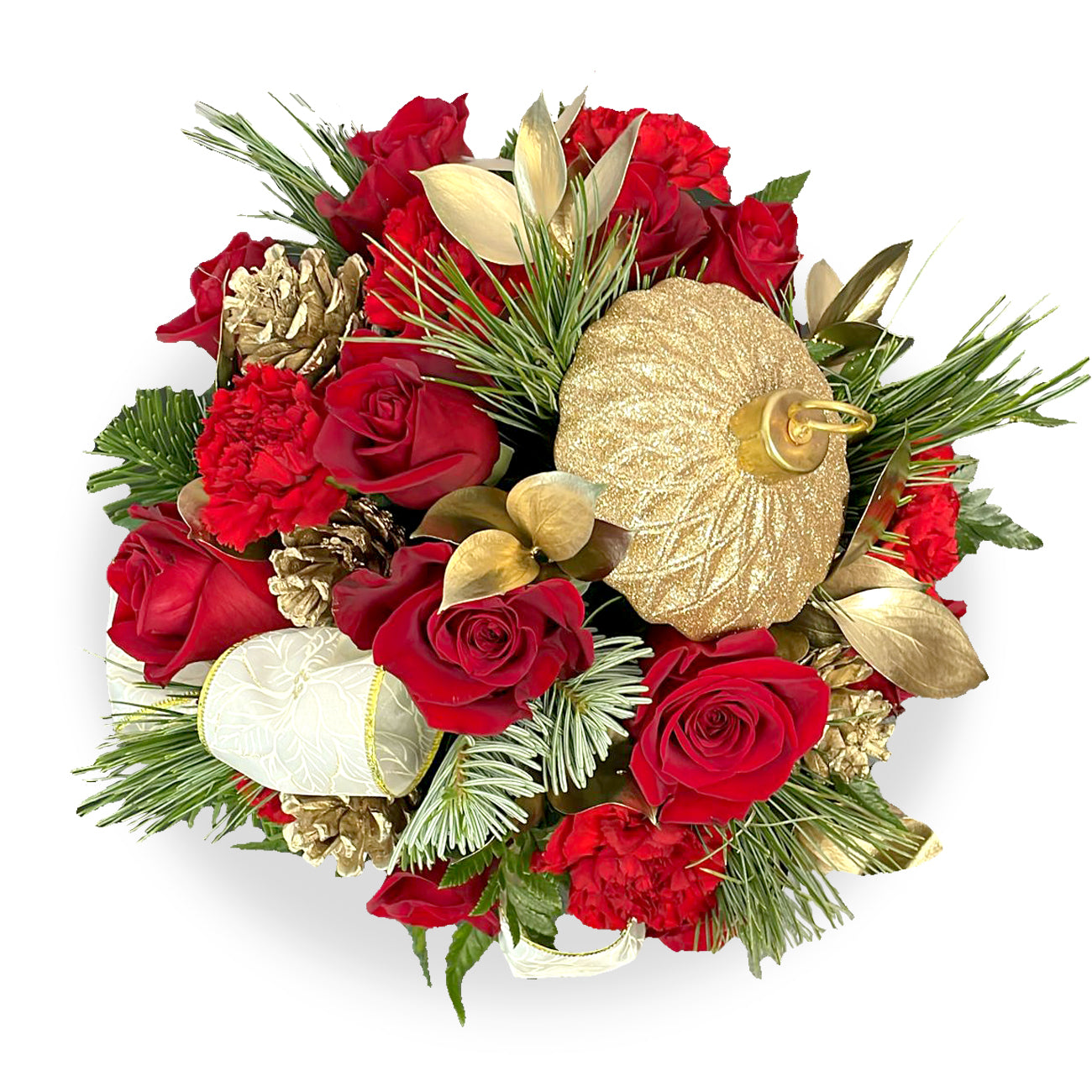 Golden Christmas Sphere