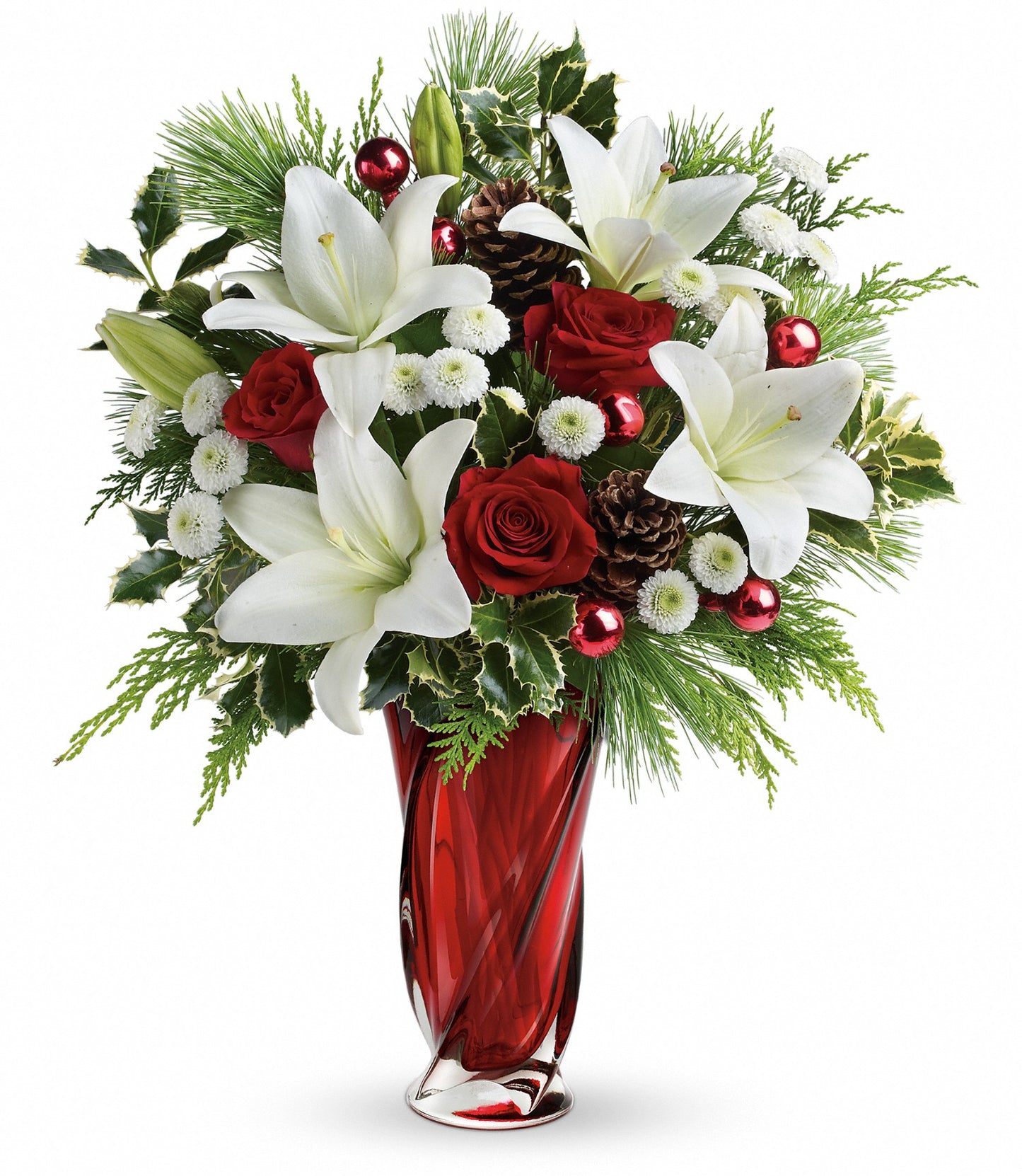 Christmas Swirl Bouquet