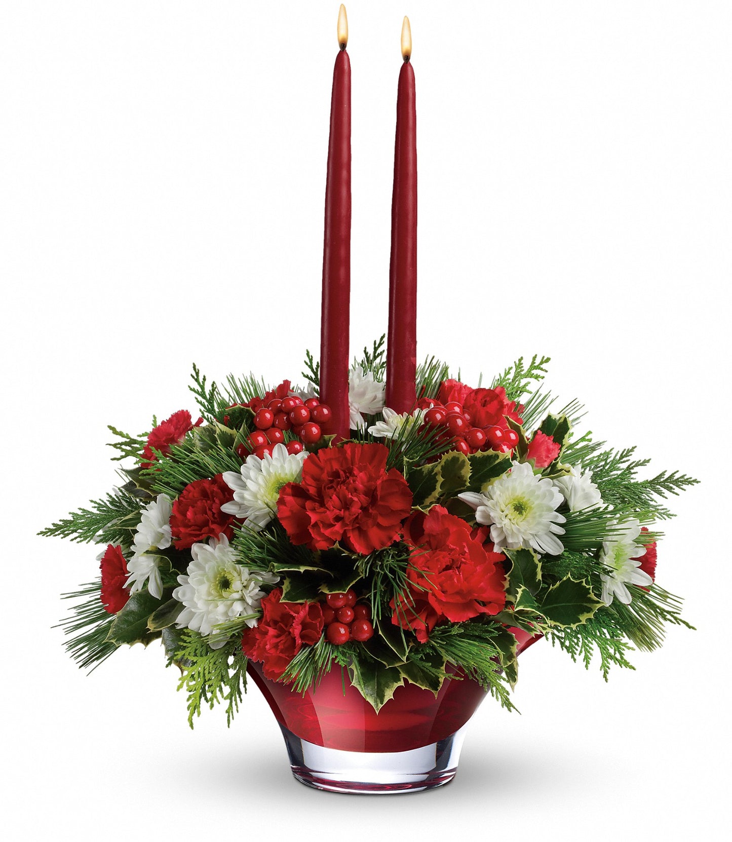 Evergreen Elegance Centerpiece