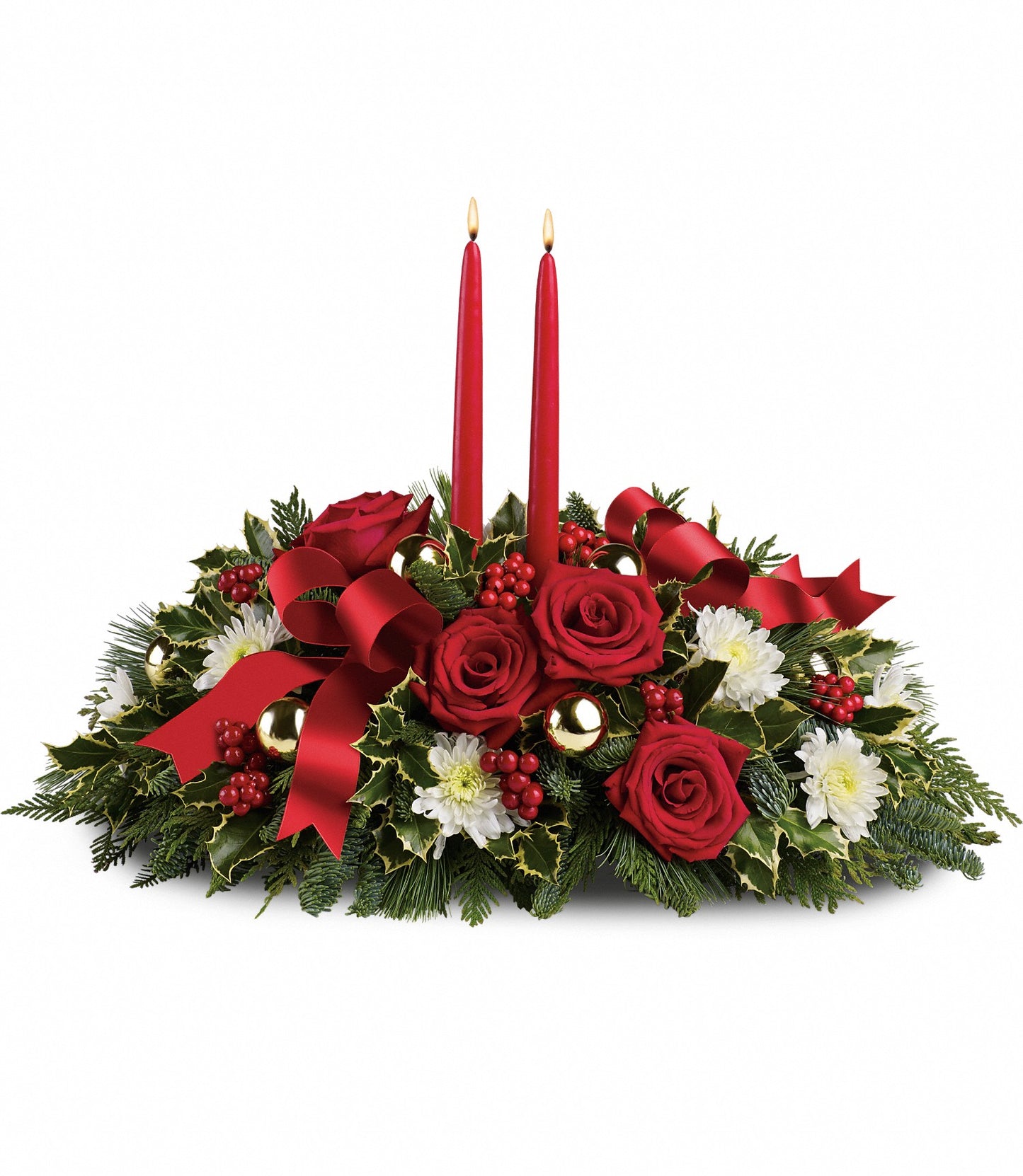 Holiday Shimmer Centerpiece