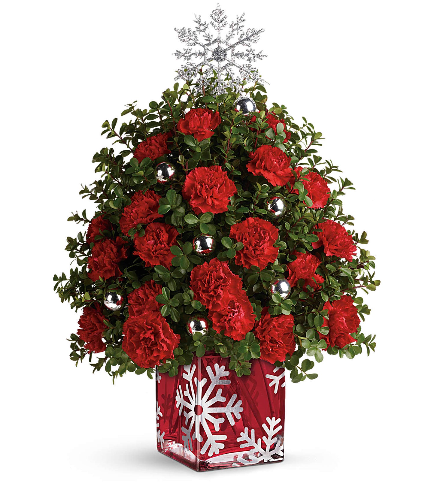 Sparkling Snowflake Tree