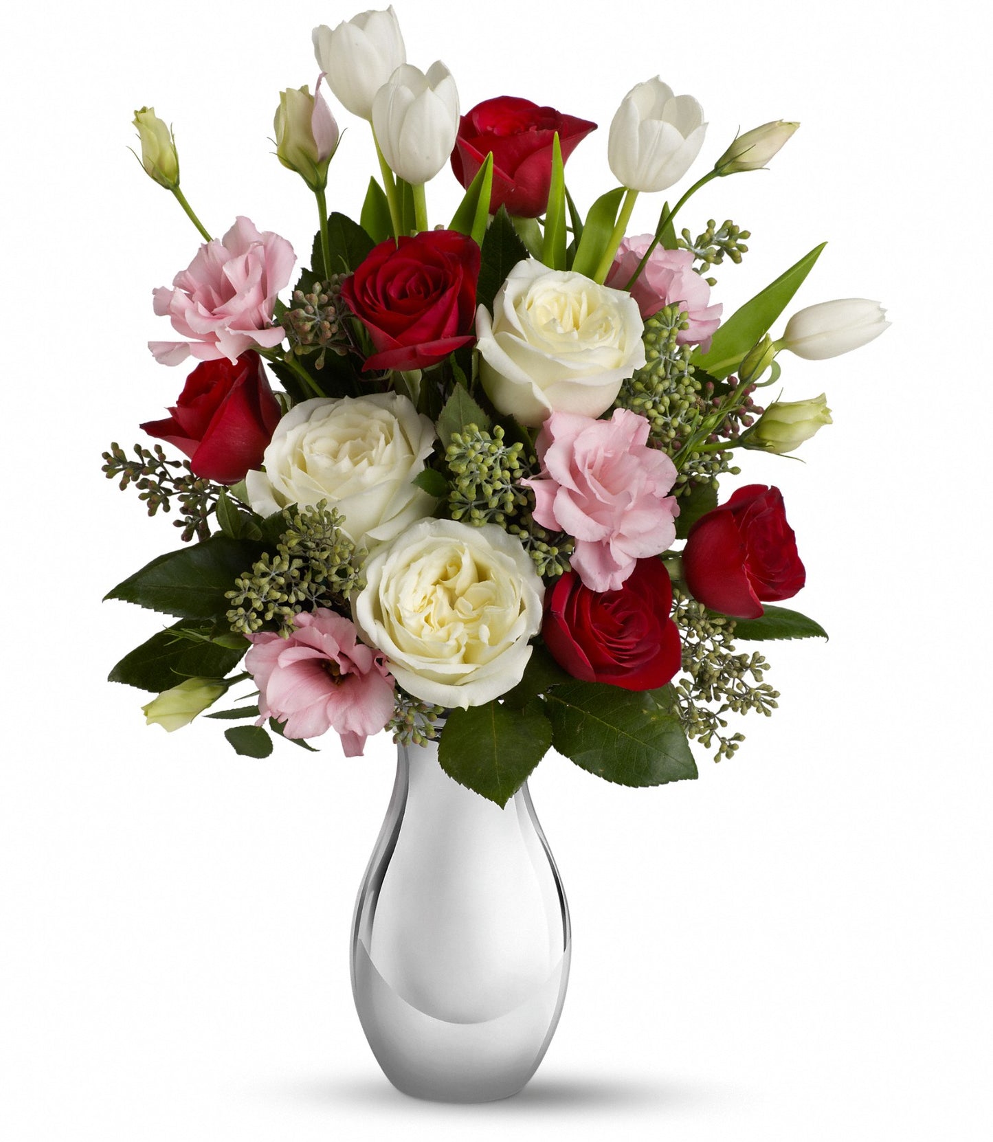 Love Forever Bouquet with Red Roses
