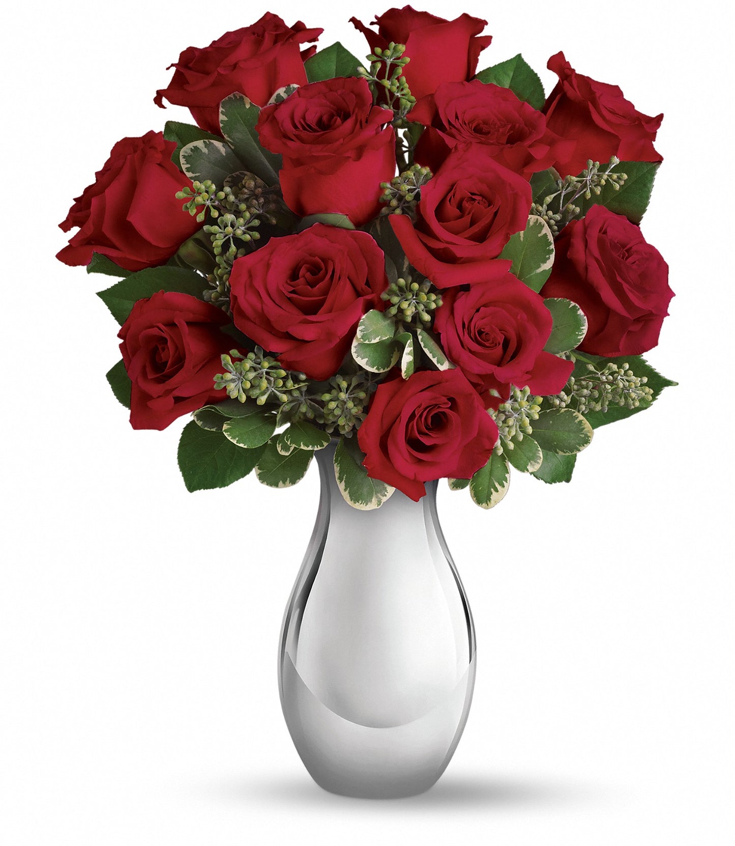 True Romance Bouquet with Red Roses
