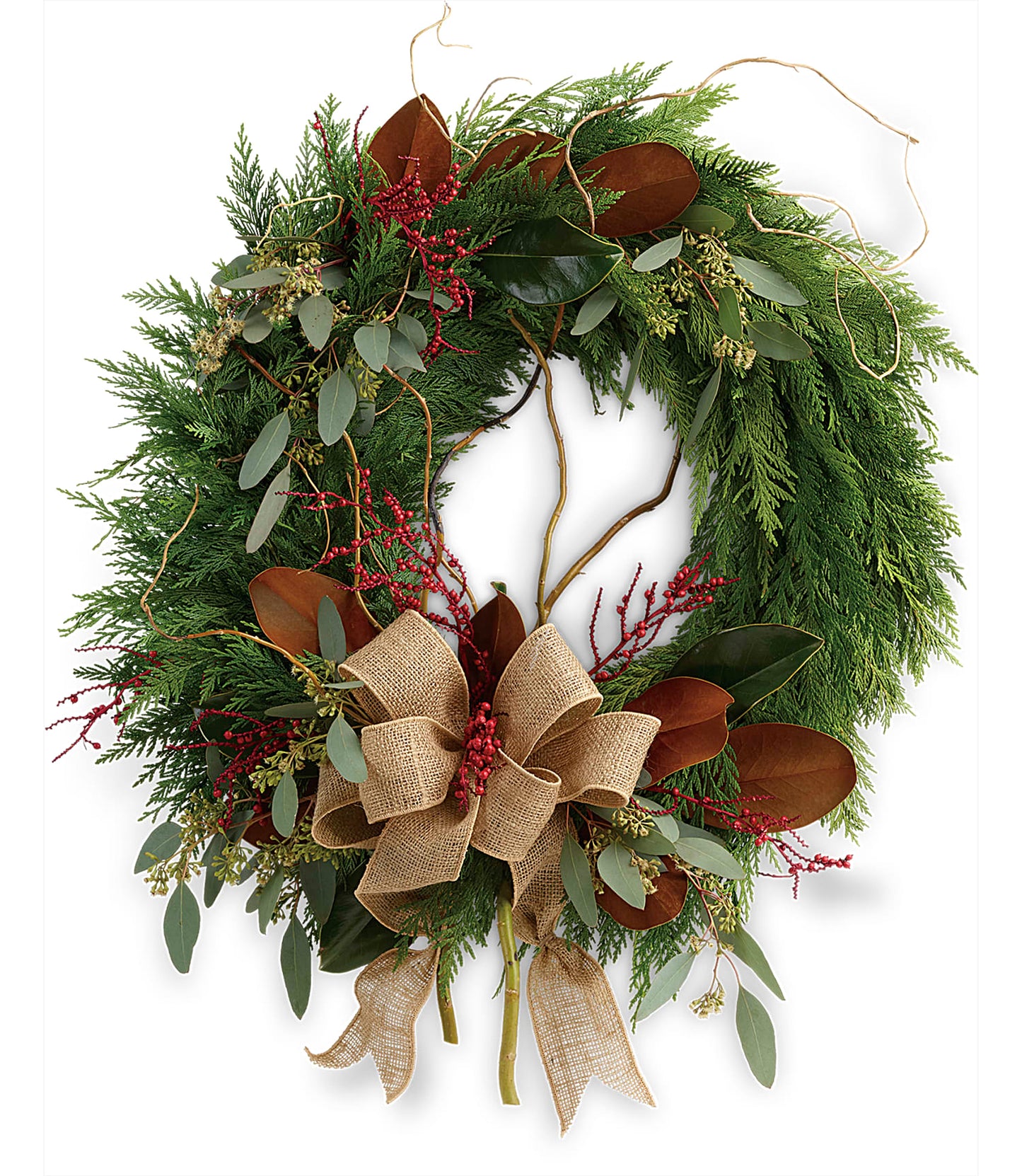 Rustic Holiday Wreath