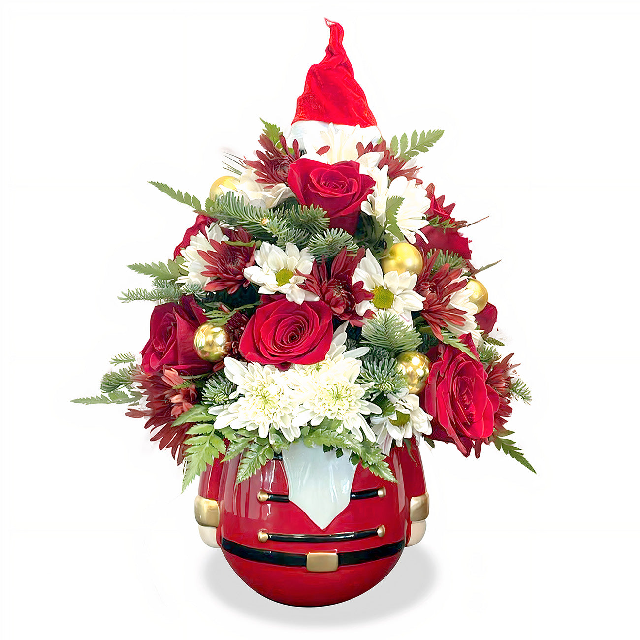 Festive Spirit of Santa's Flowers