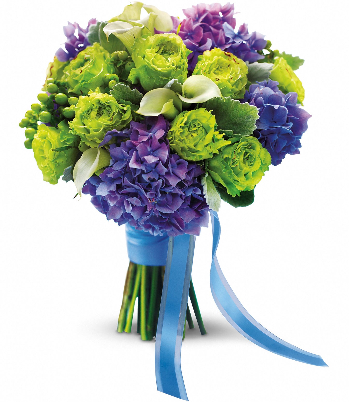 Luxe Lavender and Green Bouquet