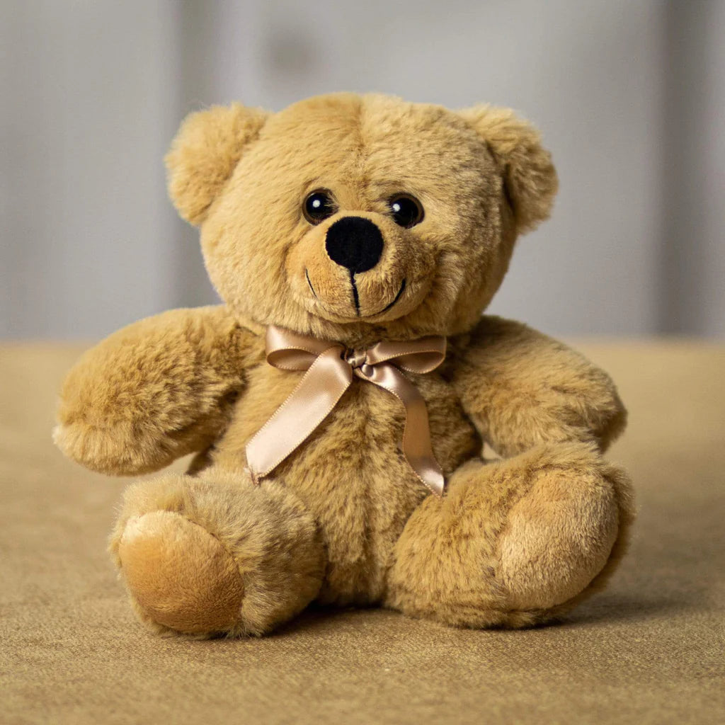 Days Flowers Florida: Bestseller beige teddy bear (6 inches). Versatile plush for decorating tables or floral arrangements delivery in Summerfield, FL.