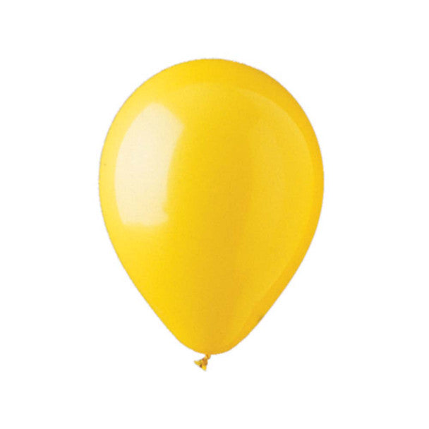 Bright yellow balloon for festive occasions, free delivery in Summerfield, Ocala, Orlando, The Villages, and Port St. Lucie.