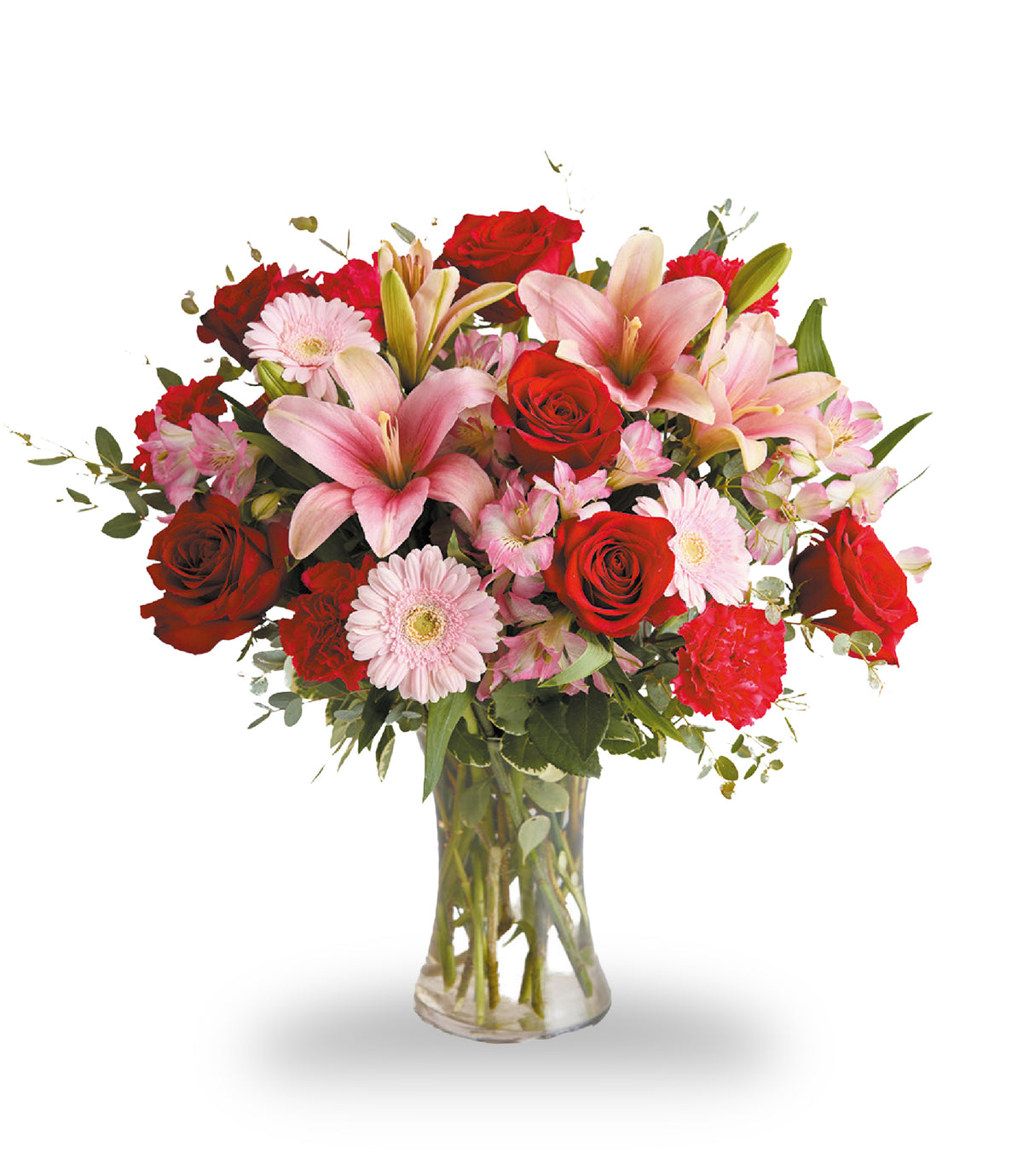 Crimson & Pink Garden Radiance