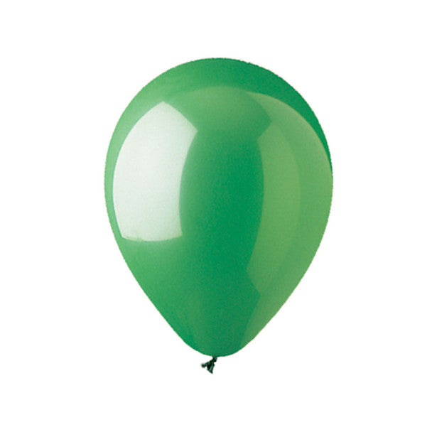 Green balloon perfect for festive decorations, available with free delivery in Summerfield, Ocala, Orlando, The Villages, and Port St. Lucie.