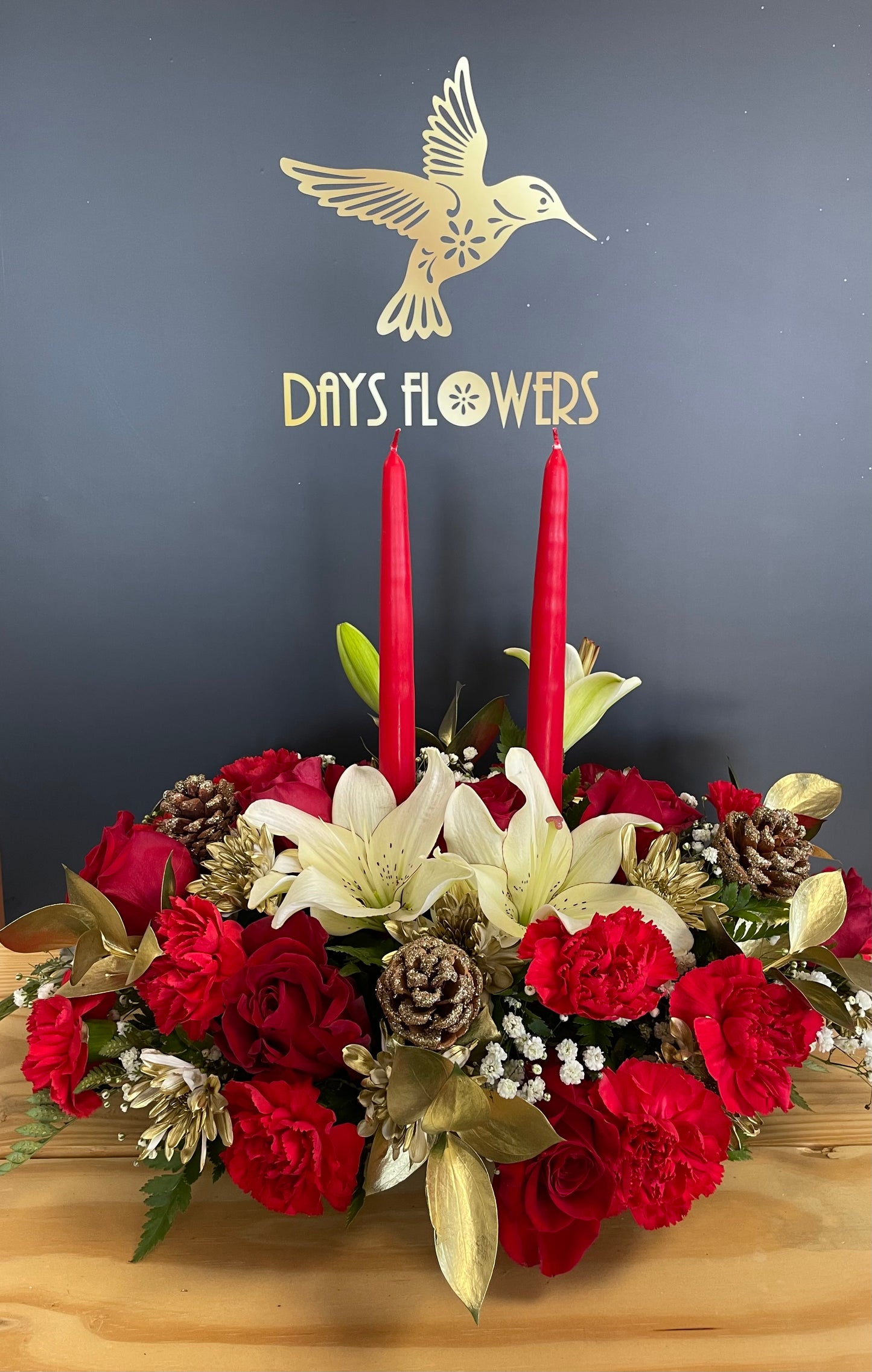 Festive Christmas Centerpiece