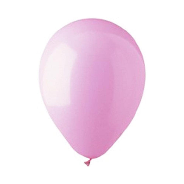 Pink balloon with blue detail, perfect for celebrations and events in Summerfield, Ocala, Orlando, The Villages, Port St. Lucie. Free delivery available.