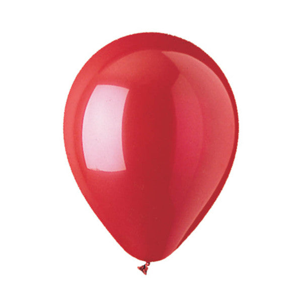 Red balloon perfect for festive occasions, available with free delivery in Summerfield, Ocala, Orlando, The Villages, and Port St. Lucie.